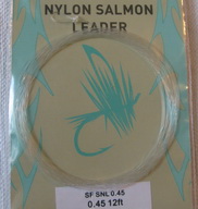 nylon salmon leader 0.45 14 kg 12 ft